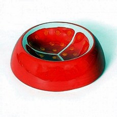 은플 도그포즈 강아지 강아지 식기 식기 후르츠볼 자, 헤드빙단일색상-헤드빙단일사이즈, 1개