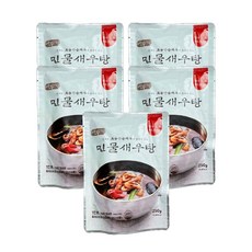 인주푸드 민물새우탕 매운맛, 250g, 5개