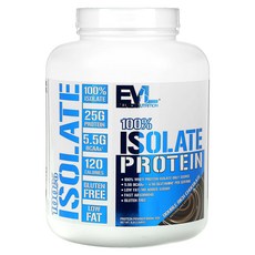 EVLUTIONNUTRITION 아이솔레이트 프로틴 더블 리치 초콜릿 맛 2.268kg 1개