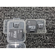 아이로드 블랙박스 정품 메모리카드 32G/64GB 정품 MICRO SD 32GB/64GB [SD카드 + 어댑터 + 케이스] 아이로드 정품 SD카드, 64GB