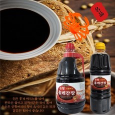 순창 상황버섯 홍게간장 1800ml+프리미엄 어간장 850ml