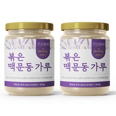 건강울림 볶은 맥문동 분말 가루, 2개, 200g