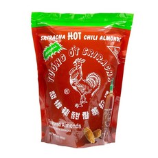 후이퐁 스리라차 핫 칠리 아몬드 24oz(680g) Huy Fong Sriracha Hot Chili Almonds, 1세트