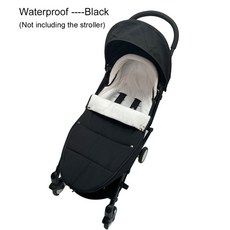 범용 유모차 침낭 따뜻한 Sleepsacks 유모차 방수 발싸개 양말 액세서리, 05 Waterproof black, 1개