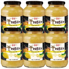 꽃샘 꿀 레몬차, 1kg, 1개입, 6개
