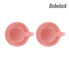 베베락 엘파 실리콘 흡착판(2P), 엘파흡착판(피치핑크), 2개