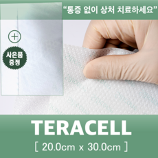 [테라셀] 실리콘 반창고 20cm x 30cm 1매 /욕창/피부연화/피부관리/상처관리