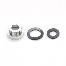 수도꼭지 변환 아답터 외부나사 22mm 내부나사 28mm 세면대 어댑터 젠더, 1개