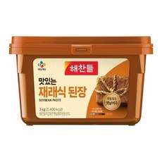 CJ 해찬들 맛있는 재래식된장 (3kgx4입), 12kg, 1박스