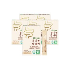 [대원제약] 유기농 장대원 프로바이오틱스 유산균 (6박스/6개월), 90g, 6개