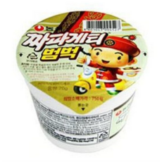농심 짜파게티 범벅 70g, 181개
