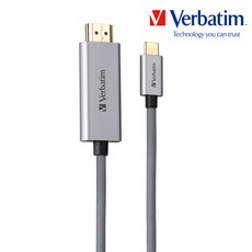 버바팀 C타입 to HDMI USB 3.1 MHL 미러링 케이블 200cm (맥북 TV 넷플릭스 왓챠), 1개