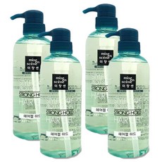 미쟝센 스타일케어 스트롱 홀드 헤어젤, 4개, 500ml
