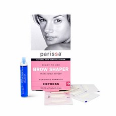 페리사 아이브로우 쉐이퍼 왁스 제모 스트립 32개입 Parissa Eyebrow Shaper Wax Strip