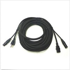 LASE 30 Ft / 9.14M Siamese Cable AC Power & XLR Audio Cable/12716947, 상세내용참조, 상세내용참조