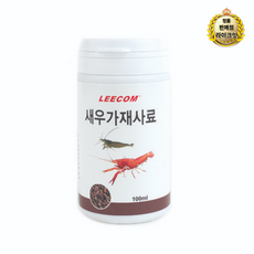 라이브잇 리컴 새우가재사료, 100ml, 9개