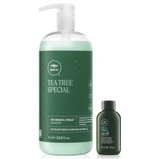 티트리 스페셜 쿨 대용량 샴푸 1000ml + 75ml 쿨링샴푸 쿨샴푸, 2개