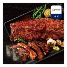 아워홈 냉동 텍사스 바베큐폭립 500gX2개, 500g, 2개