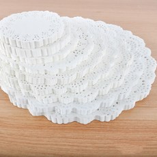 도일리페이퍼원형(11.4cm)100매 생일파티 선물포장, 상세페이지 참조, 상세페이지 참조