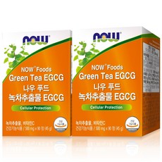 나우푸드 녹차추출물 EGCG 다이어트 보조제, 90정, 2개 2개, 45g