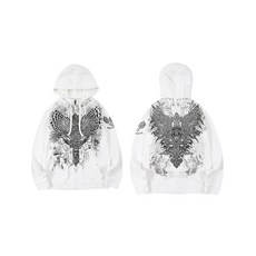 오프화이트후드집업