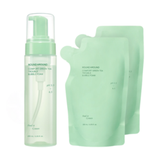 라운드어라운드 컴포트 그린티 트러블 버블 폼 200ml