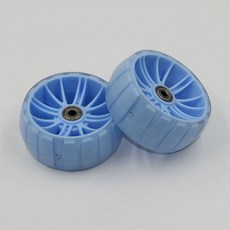 마이크로 킥보드 교체 led 마이크로미니 바퀴 앞바퀴 푸쉬바 커버 킥보드손잡이 손잡이, 1개, 블루 115x45 확장 B