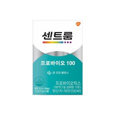 센트룸 프로바이오 100 유산균 30g, 60정, 1개