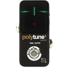  TC 일렉트로닉 폴리툰 3 Electronic PolyTune 3 Noir 미니 폴리포닉 튜닝 페달 