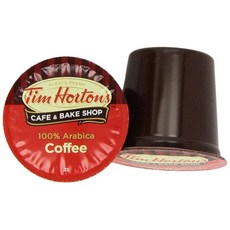 Tim Hortons 헤이즐넛 맛 미디엄 로스트 커피 1인용 KCup 포드 큐리그 브루어와 호환 12개입 K컵 레드 139661, 오리지널, 12 Count (Pack of 1), 1개
