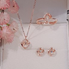 골든듀귀걸이반지세트