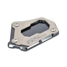 bmw 호환 R1250GS 어드벤처 R 1200 GS LC R1200GS Adv CNC 스탠드 버그로터 플레이트 확장 패드 로고 킥 사이드, Titanium R1200GS-A_1