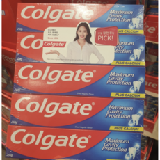 콜게이트 그레이트 레귤러치약 250g x 5개 코스트코 콜게이트 국민치약
