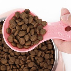 정량배식사료주걱 강아지 고양이 푸는숟가락 작은, 1개