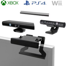 XBOX360 키넥트 Wii 모션센서 센서바 PS4 카메라 TV 모니터 거치대 스탠드 브라켓, 1개