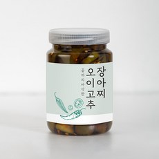 오이나라피클공주 오이고추장아찌 580g, 1개