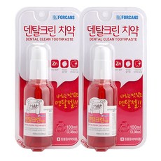 강아지 고양이 바르는 겔 치약 맛있는 딸기향 양치 젤, 100ml, 2팩