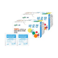 한독 바로잰 알콜스왑 100매 x 2통 (총 200매), 4개