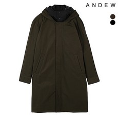 그레이스집업후드다운베스트