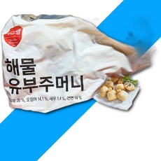 상품상세참조 이츠웰 해물유부주머니 20입 650g X8, 1개