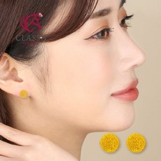 순금공침귀걸이