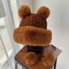 겨울방울캡모자
