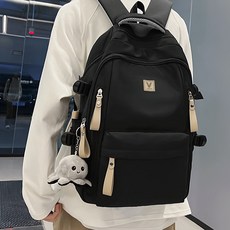 비벤디오 데일리 캐주얼 백팩 남녀공용 여행용 커플용 학생용