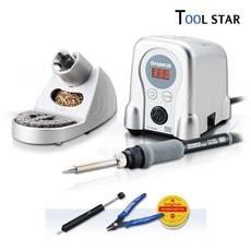 HAKKO FX-888D (+소모품3종) 디지털 온도 조절 인두기, FX-888D(SV실버) + 소모품3종