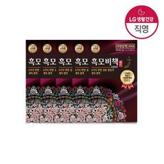 리엔 흑모비책 골드 자연갈색 90G 5개, 단품, 단품