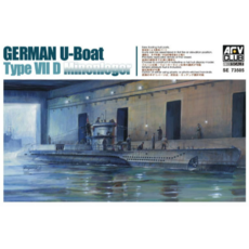 SE73505 1/350 German U-Boat Type VII D 잠수함