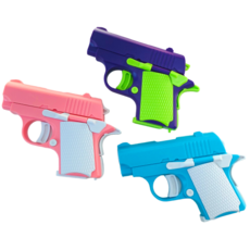 HOONYS 당근총 피켓토이건 3P 1세트, 블루+핑크+퍼플