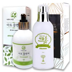 아토클렌져 250ml x 1개 + 아토순로션 120ml x 1개, 1세트