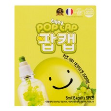 팝캡 키즈 비타민 음료 무설탕 무과당 샤인머스켓맛 5ml x 5개입, 5개