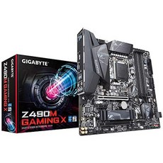 메인보드 GIGABYTE Z490M Gaming X (Intel LGA1200Z490Micro ATXM.2Realtek ALC892Intel GbE LANSATA 6Gbs, 상세 설명 참조0